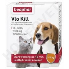 Beaphar Vlo Kil+ vlooienmiddel hond, kat tot 11 kg